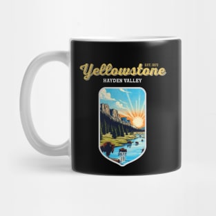 USA - NATIONAL PARK - YELLOWSTONE Hayden Valley -13 Mug